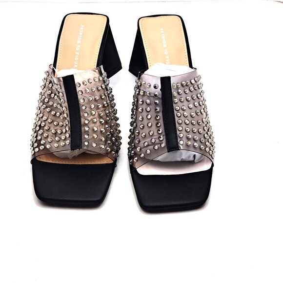 Fashion too Figure Women's Dayna Heels - Size 8 - Picture 1 of 13